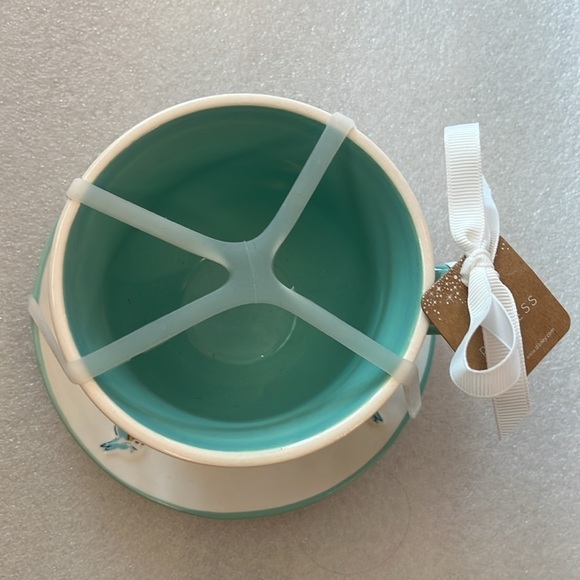 🆕 Rae Dunn Disney Princess Cinderella Carriage Cup and Saucer Embossed Graphic - Picture 4 of 13